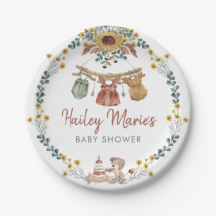 Assiettes En Carton Plaque de papier à étendoir Boho