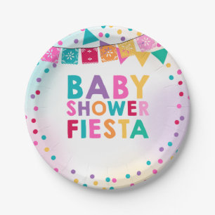 Assiettes En Carton Plaque de papier Baby shower Fiesta Baby shower me