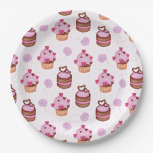Assiettes En Carton Plaque de papier de friandises