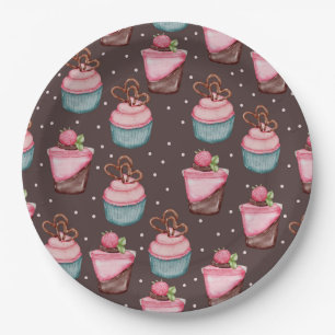 Assiettes En Carton Plaque de papier de friandises