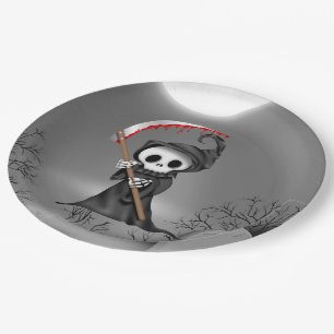 Assiettes En Carton Plaque de papier de la partie de papier Halloween