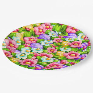 Assiettes En Carton Plaque de papier de Pâques