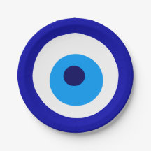 Plaque de papier "Evil Eye"