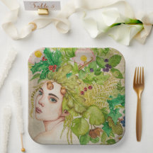 Plaque de papier fée