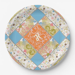 Assiettes En Carton Plaque de papier Motif Chimney Quilot