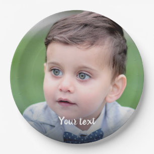 Assiettes En Carton Plaque de papier photo personnalisée