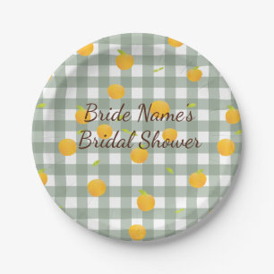 Assiettes En Carton Plaque de papier pique-nique de citron vert