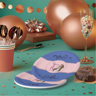 Assiettes En Carton Plaque de papier pour danseurs