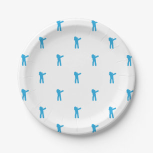 Assiettes En Carton Plaque de papier pour homme de feux de circulation