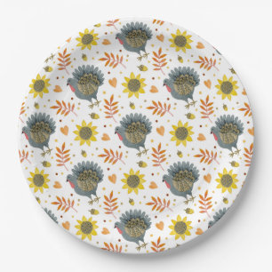 Assiettes En Carton Plaque de papier Thanksgiving
