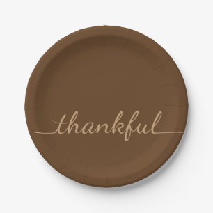 Assiettes En Carton Plaque de papier Thanksgiving