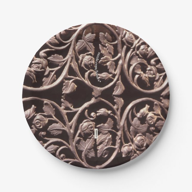 Assiettes En Carton Plaque en papier (Devant)