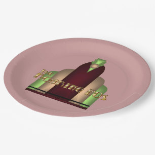 Assiettes En Carton Plaque en papier charleston