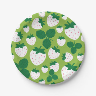Assiettes En Carton Plaque en papier de fraises