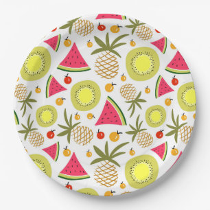 Assiettes En Carton Plaque en papier de fruits
