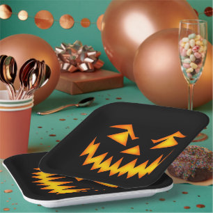 Assiettes En Carton Plaque en papier Halloween