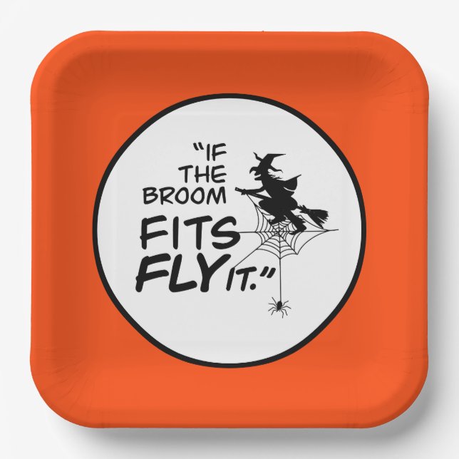 Assiettes En Carton Plaque en papier Halloween (Recto)