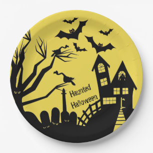 Assiettes En Carton Plaque en papier Halloween