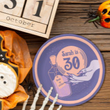 Plaque en papier magique mystique d'Halloween perd