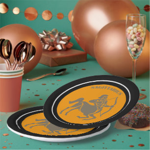 Assiettes En Carton Plaque en papier Sagittarius