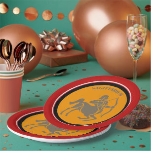 Assiettes En Carton Plaque en papier Sagittarius