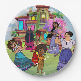 Assiettes En Carton plaque encanto