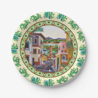 Assiettes En Carton Plaque Mi Pueblo