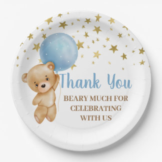 Assiettes En Carton Plaque papier baby shower