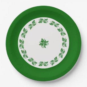 Assiettes En Carton Plaque papier - Bague verte de Holly