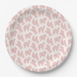 Assiettes En Carton Plaque papier biscuit animal - Bubblegum
