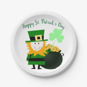 Assiettes En Carton Plaque papier classique St. Patrick's Day Party