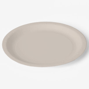 Assiettes En Carton Plaque papier couleur sable