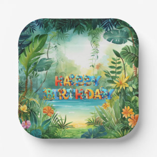 Assiettes En Carton Plaque Papier Cute Dinosaur