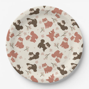Assiettes En Carton Plaque Papier Cute Pups