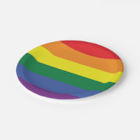 Plaque papier LGBT Pride