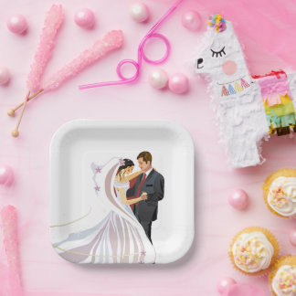 Assiettes En Carton Plaque papier mariage