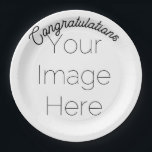 Assiettes En Carton Plaque papier photo et texte personnalisé - person<br><div class="desc">🎉 Concevez votre fête, votre chemin ! Créez vos propres assiettes personnalisées en téléchargeant une photo et en ajoutant du texte personnalisé. Qu'il s'agisse d'un anniversaire, d'une remise de diplômes, d'un baby shower, d'un anniversaire ou simplement d'un rassemblement amusant, ces assiettes uniques apportent une touche personnelle et festive à votre...</div>