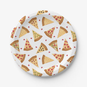 Assiettes En Carton Plaque papier Pizza Party