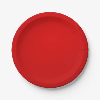 Assiettes En Carton Plaque papier rouge