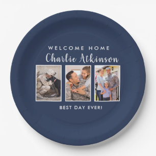 Assiettes En Carton Plaque photo de la fête surprise