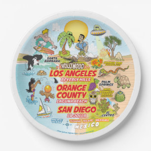 Assiettes En Carton Plaque SoCal