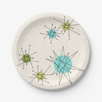 Plaques à papier atomiques iconiques de Starbursts
