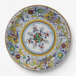 Assiettes En Carton Plaques à papier de début du 16ème siècle d'Om