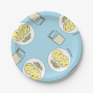 Assiettes En Carton Plaques à papier de Horchata y Pupusas