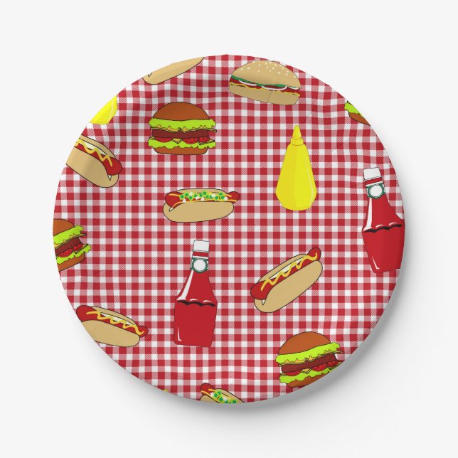 Assiettes En Carton Plaques à papier de joyeux anniversaire de (Devant)