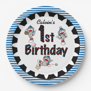 Assiettes En Carton Plaques à papier de joyeux anniversaire de