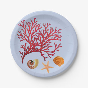 Get Wallpaper Assiettes Theme De Plage Zazzle Fr HD