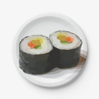Assiettes En Carton Plaques à papier de sushi