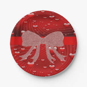Assiettes En Carton Plaques à papier Valentine