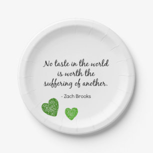 Assiettes En Carton Plaques à papier végétaliennes